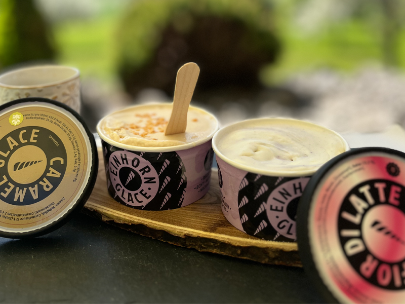 Glace vom Feinschtä